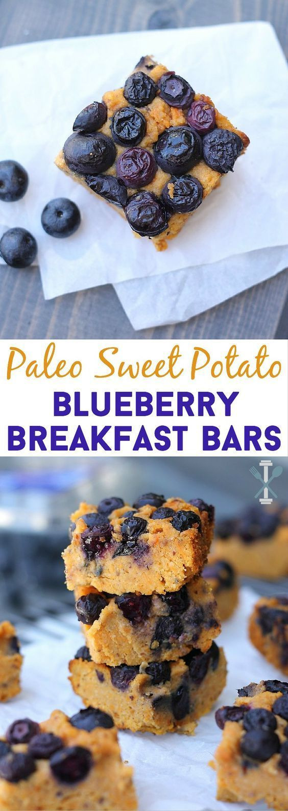 Paleo Breakfast Bar Recipes
 Paleo Sweet Potato Blueberry Breakfast Bars