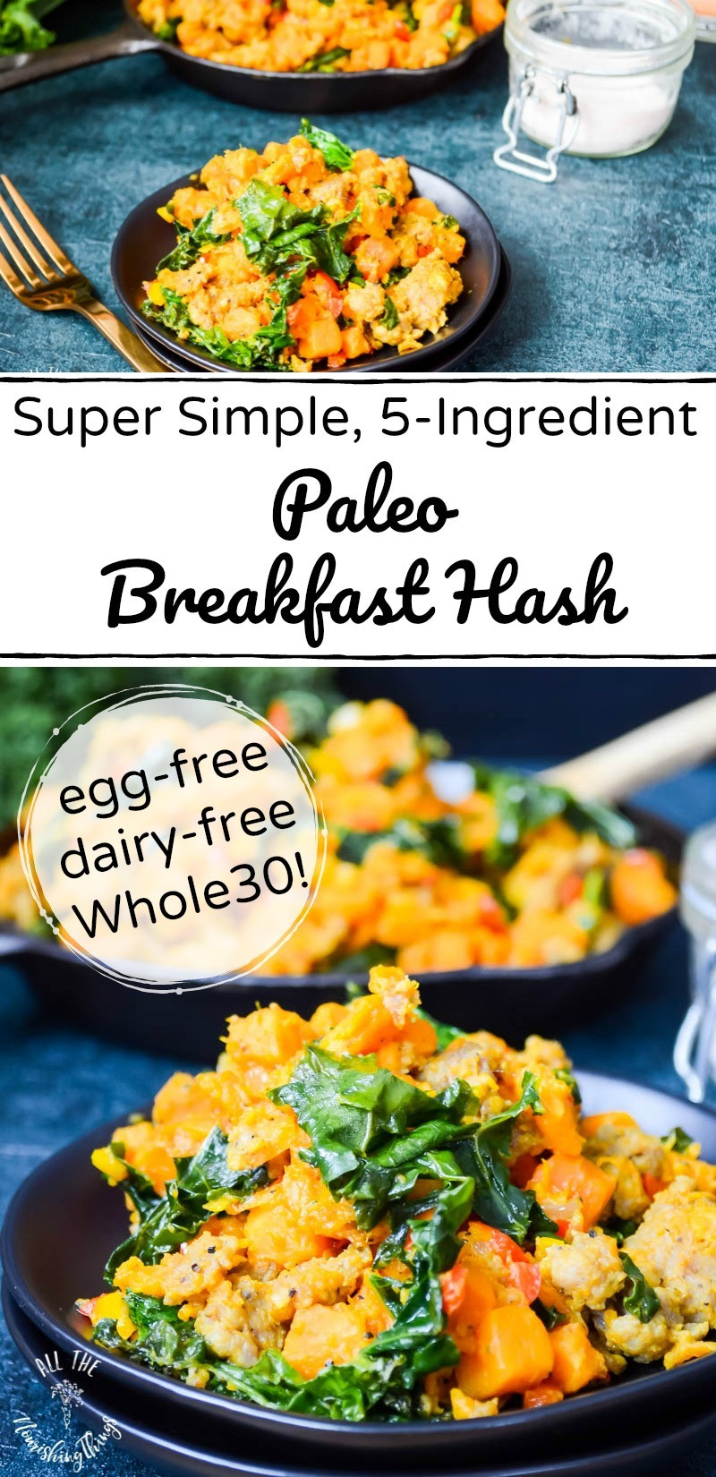 Paleo Breakfast Recipe
 Super Simple 5 Ingre nt Paleo Breakfast Hash egg free