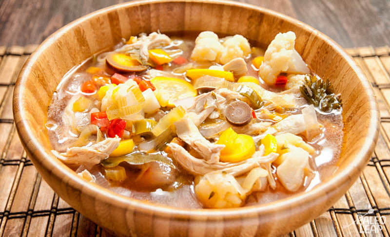 Paleo Chicken Vegetable Soup
 Chicken and Ve able Soup