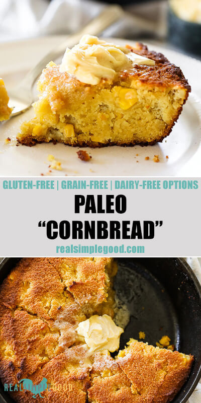 Paleo Cornbread Recipe
 Paleo "Cornbread" Gluten Free Grain Free Dairy Free