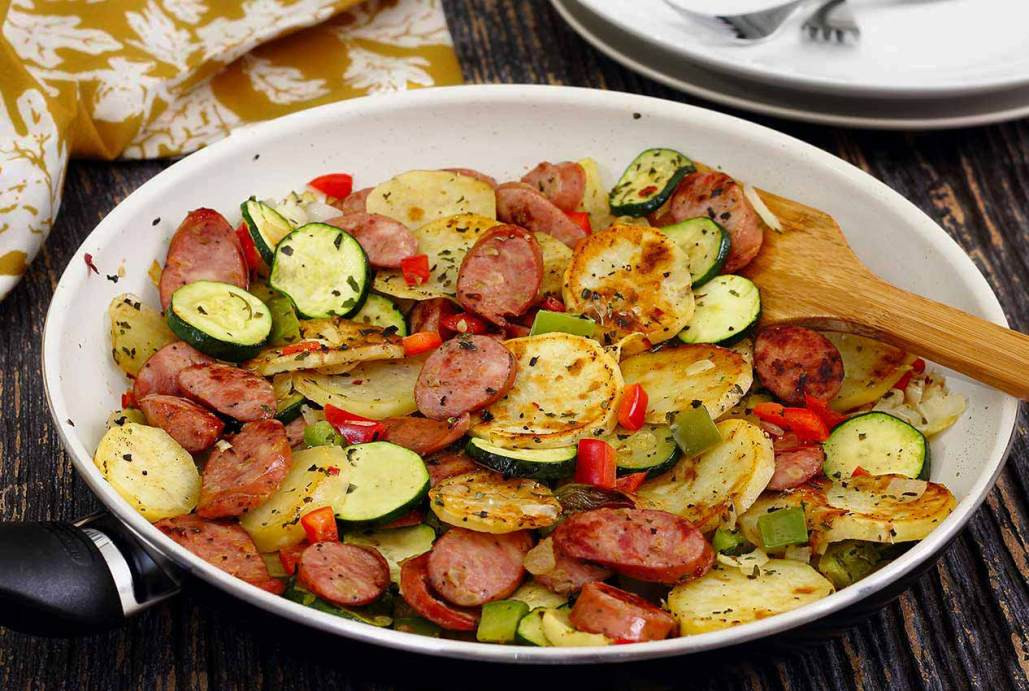 Paleo Diet Dinner Ideas
 Italian Sausage & Potato Quick Skillet Recipe