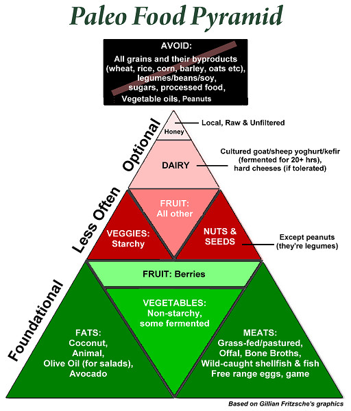 Paleo Diet Food Pyramid
 against the grain National Nutrition Month