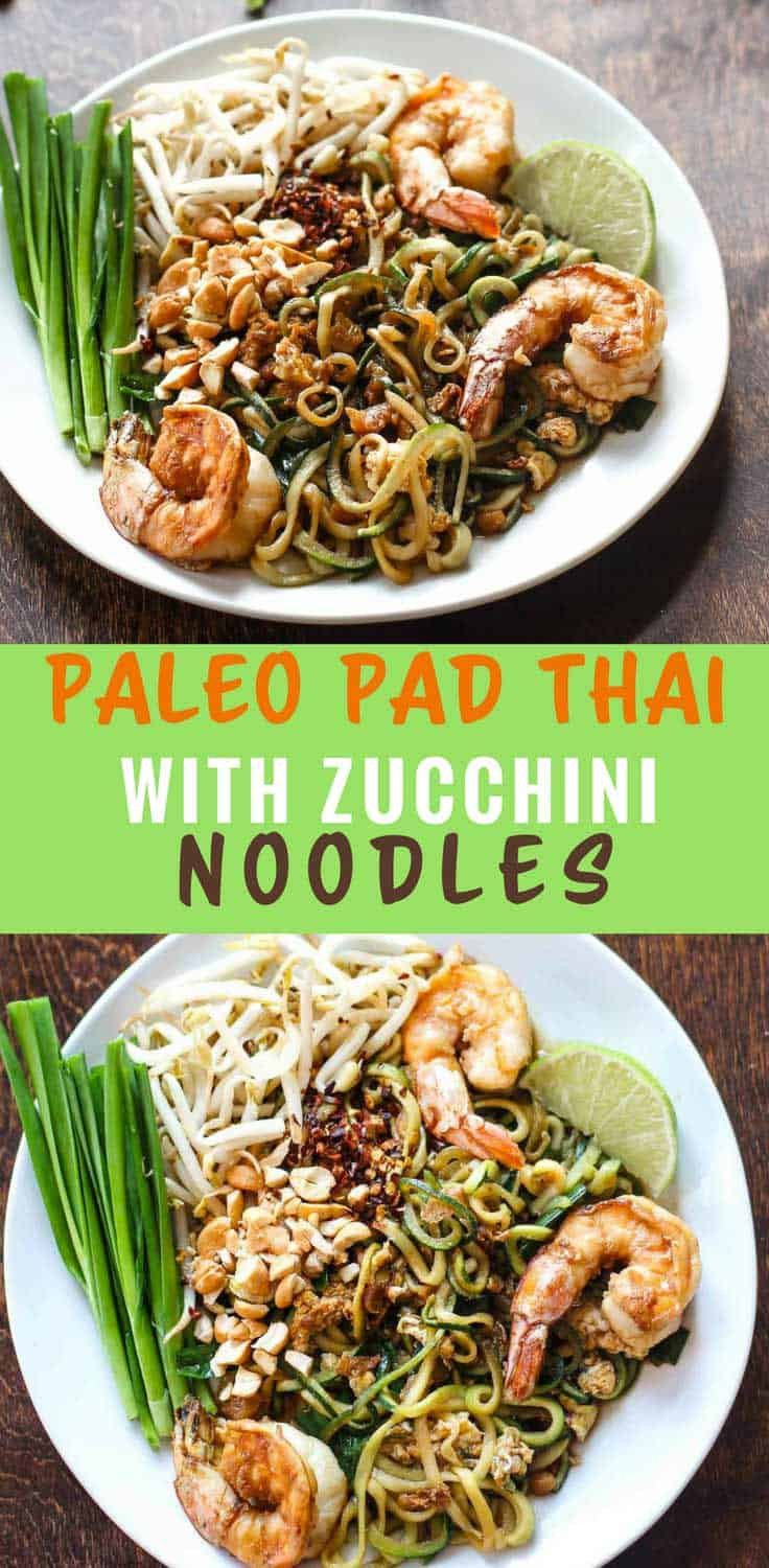 Paleo Pad Thai
 Paleo Pad Thai with Zucchini Noodles Inquiring Chef