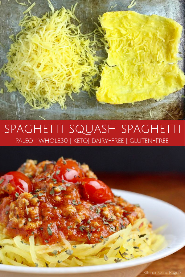 Paleo Spaghetti Squash
 Paleo Spaghetti Squash Spaghetti Kitchen Gone Rogue