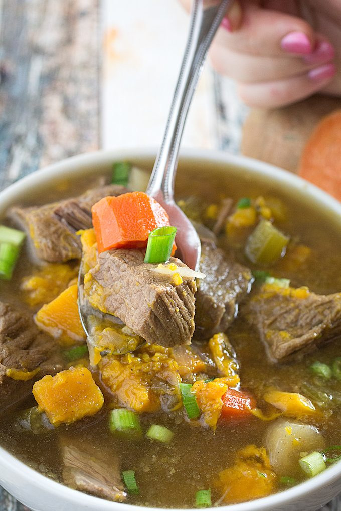 Paleo Stew Recipes
 Paleo Beef Stew In The Slow Cooker Dishing Delish