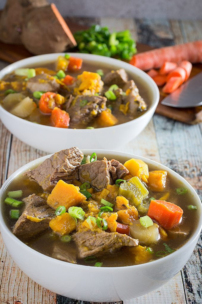 Paleo Stew Recipes
 Paleo Beef Stew In The Slow Cooker • Dishing Delish