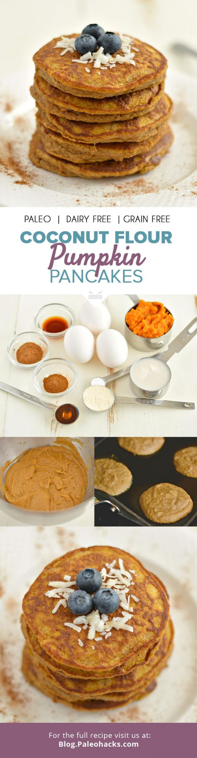 Paleohacks Coconut Pancakes
 Paleo Pumpkin Pancakes Recipe