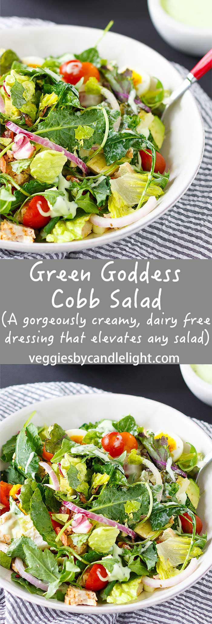 Panera Bread Green Goddess Cobb Salad With Chicken
 Green Goddess Cobb Salad