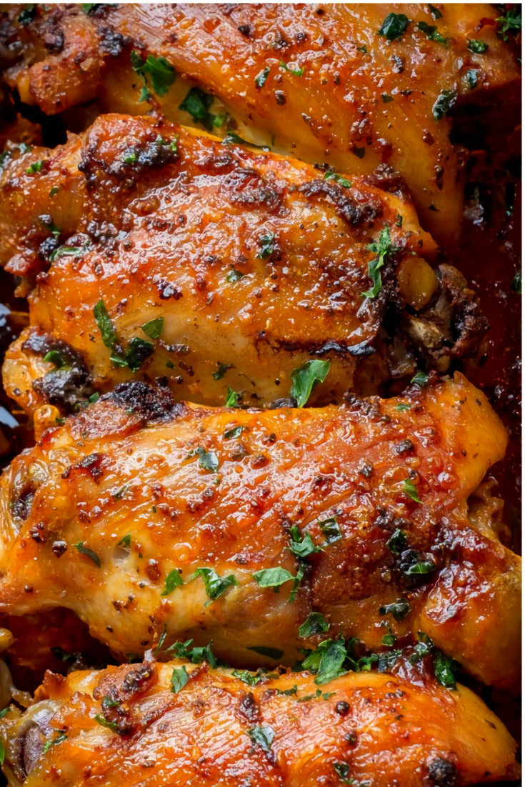 Paprika Chicken Thighs
 Paprika Baked Chicken Thighs addictrecipes