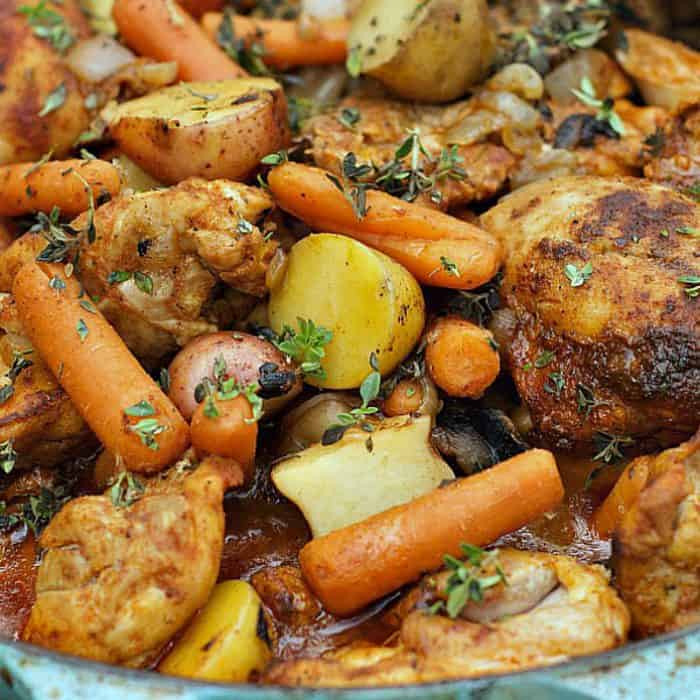 Paprika Chicken Thighs
 e Pot Paprika Chicken Thighs Reluctant Entertainer