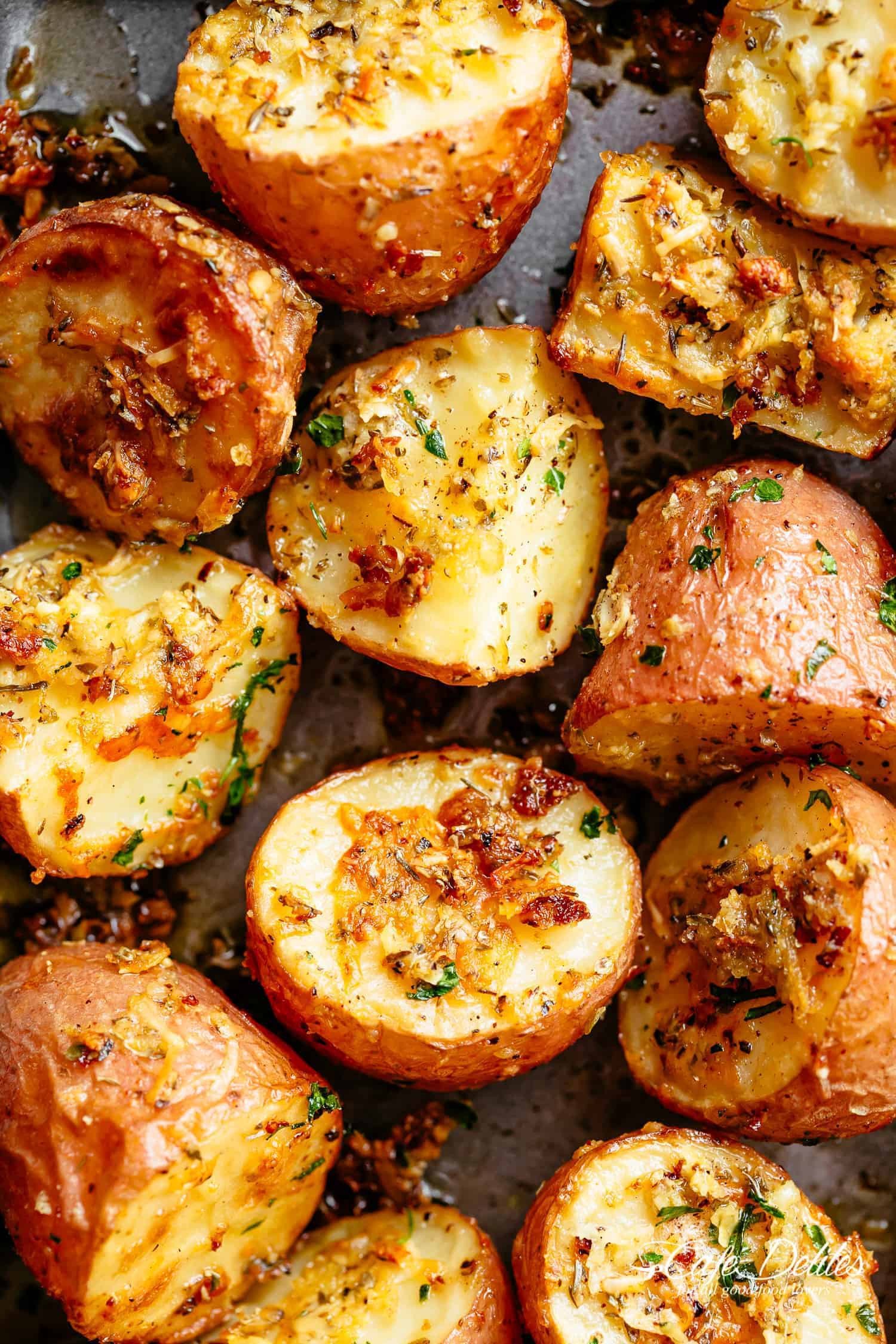 Parmesan Roasted Baby Potatoes
 Browned Butter Parmesan Roasted Potatoes Cafe Delites