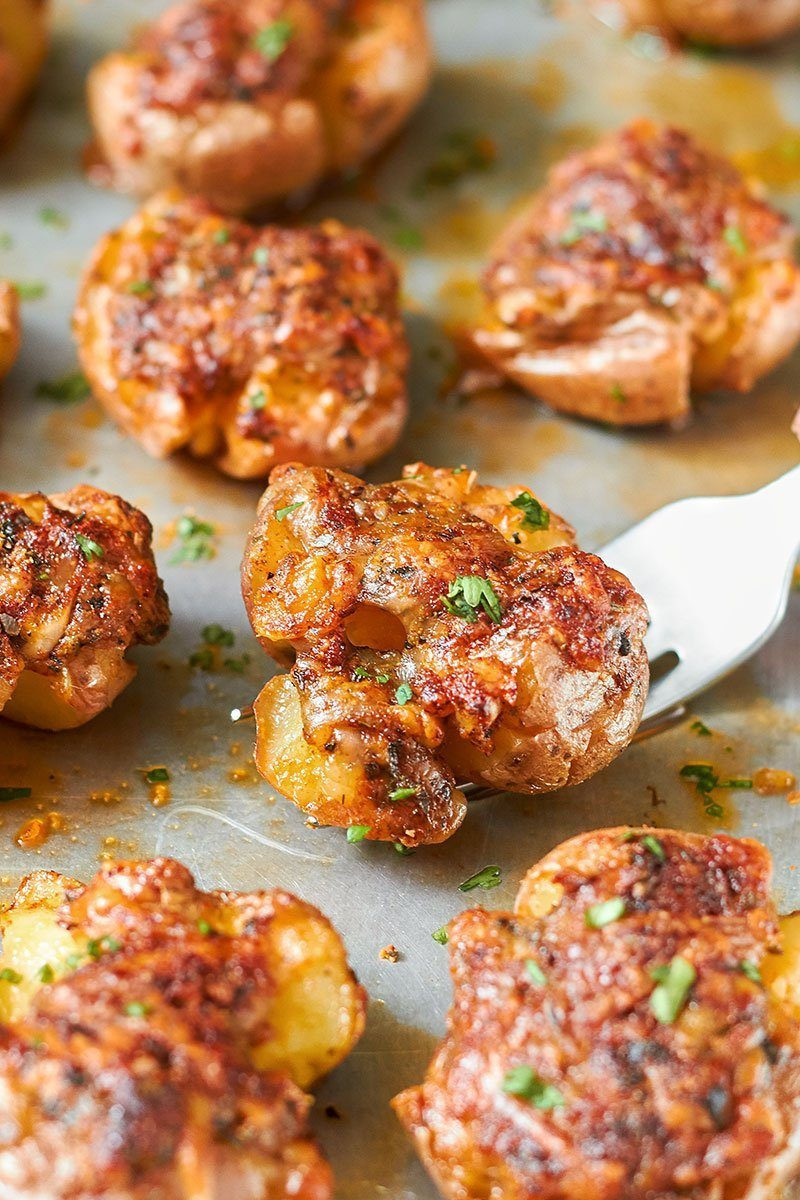 Parmesan Roasted Baby Potatoes
 Roasted Potatoes with Parmesan and Garlic — Eatwell101