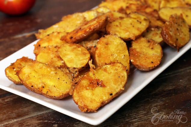 Parmesan Roasted Baby Potatoes
 Parmesan Roasted Baby Potatoes Home Cooking Adventure
