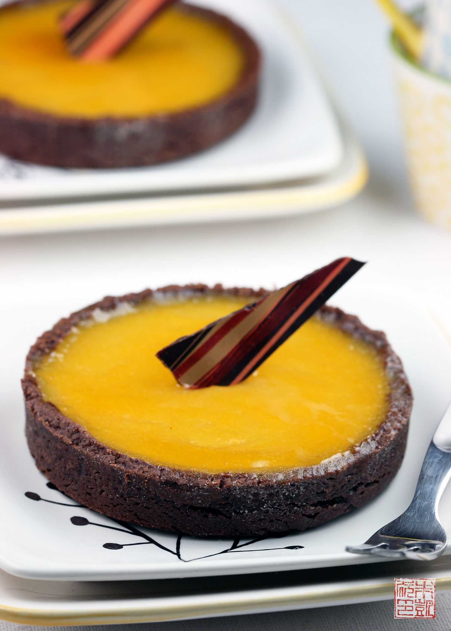 Passion Fruit Desserts
 A Bright Start to the New Year Chocolate Passionfruit