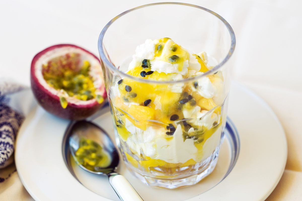 Passion Fruit Desserts
 Mango and passionfruit Australian mess Recipes