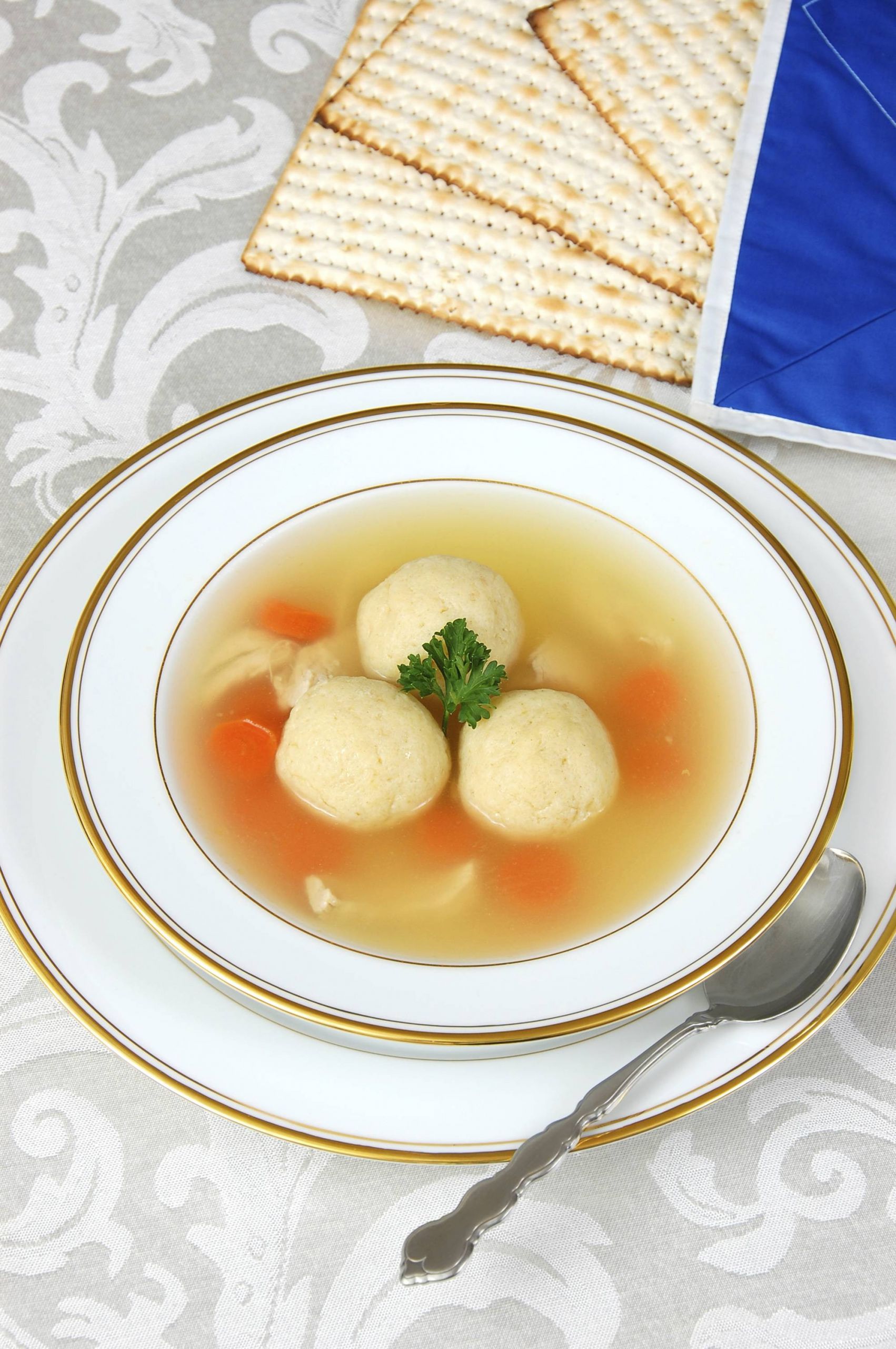 Passover Chicken Soup
 Chicken Soup with Matzo Balls