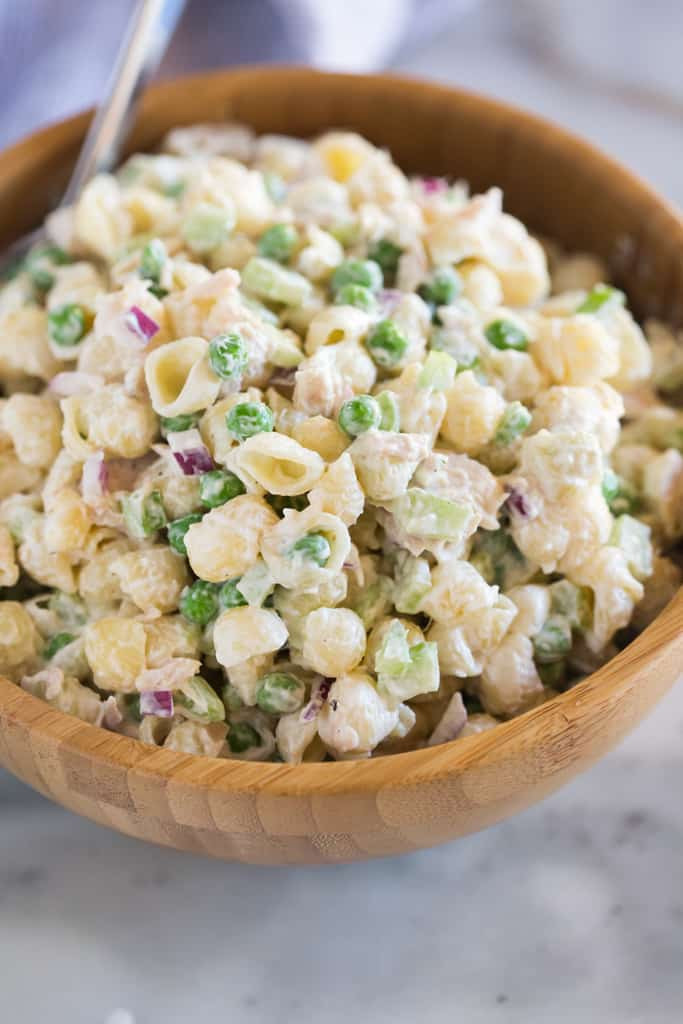 Pasta Salad With Peas
 Classic Tuna Pasta Salad Tastes Better From Scratch