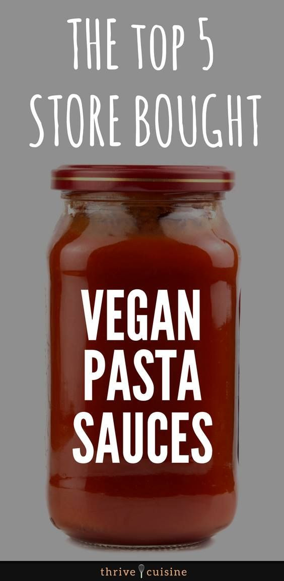 Pasta Sauces List
 5 Yummy Vegan Pasta Sauce Brands Great for a Quick Meal