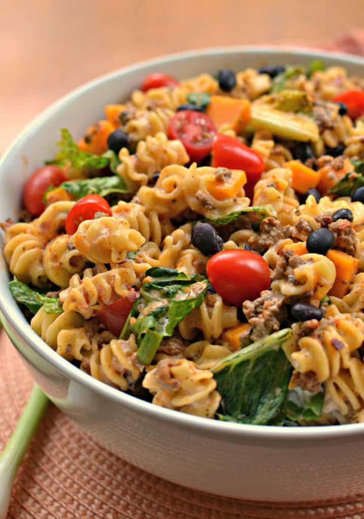 Pasta Taco Salad
 Taco Pasta Salad An Easy Family Friendly Meal in Under 30