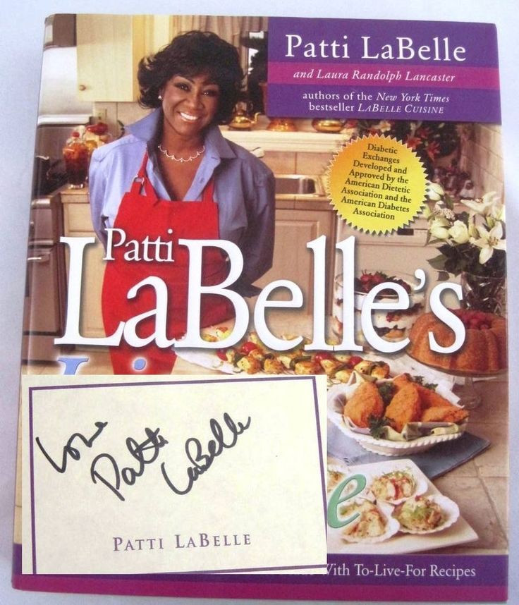 Patti Labelle Diabetic Recipes
 Pin by Charles Ayala on Book covers