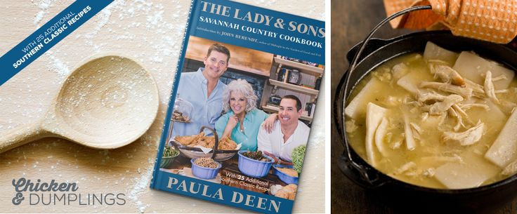 Paula Deen Chicken And Dumplings
 From The Lady & Sons Savannah Country Cookbook Chicken