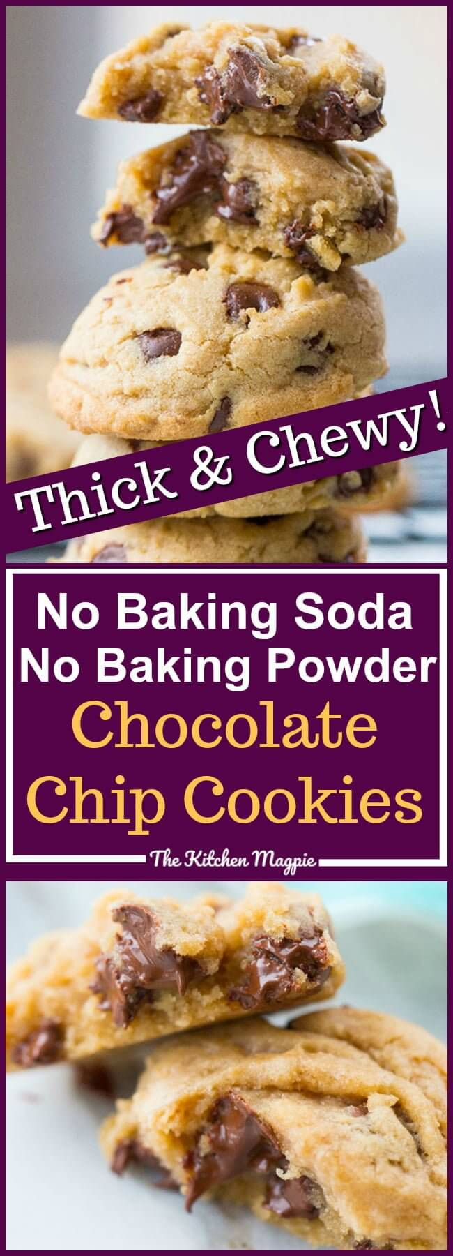 Peanut Butter Cookies No Baking Soda
 Chocolate Chip Cookie Recipe Without Baking Soda or Baking