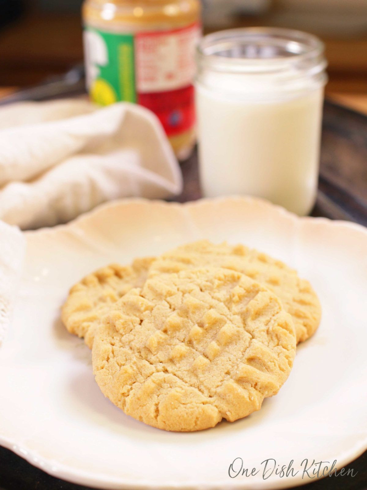 Peanut Butter Cookies No Baking Soda
 Small Batch Peanut Butter Cookie Recipe