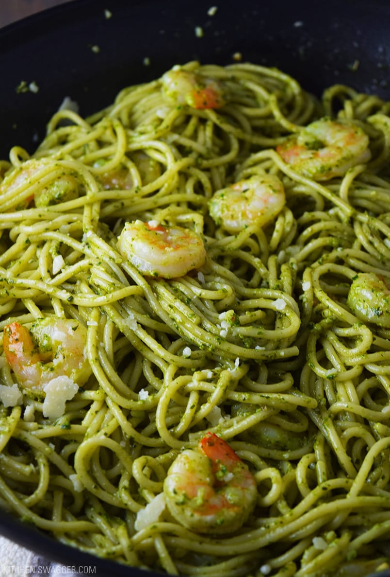 Pesto Sauce Recipe For Pasta
 Shrimp Pesto Pasta Recipe