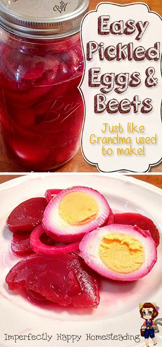 Pickled Beet Egg Recipe
 Easy Pickled Eggs & Beets