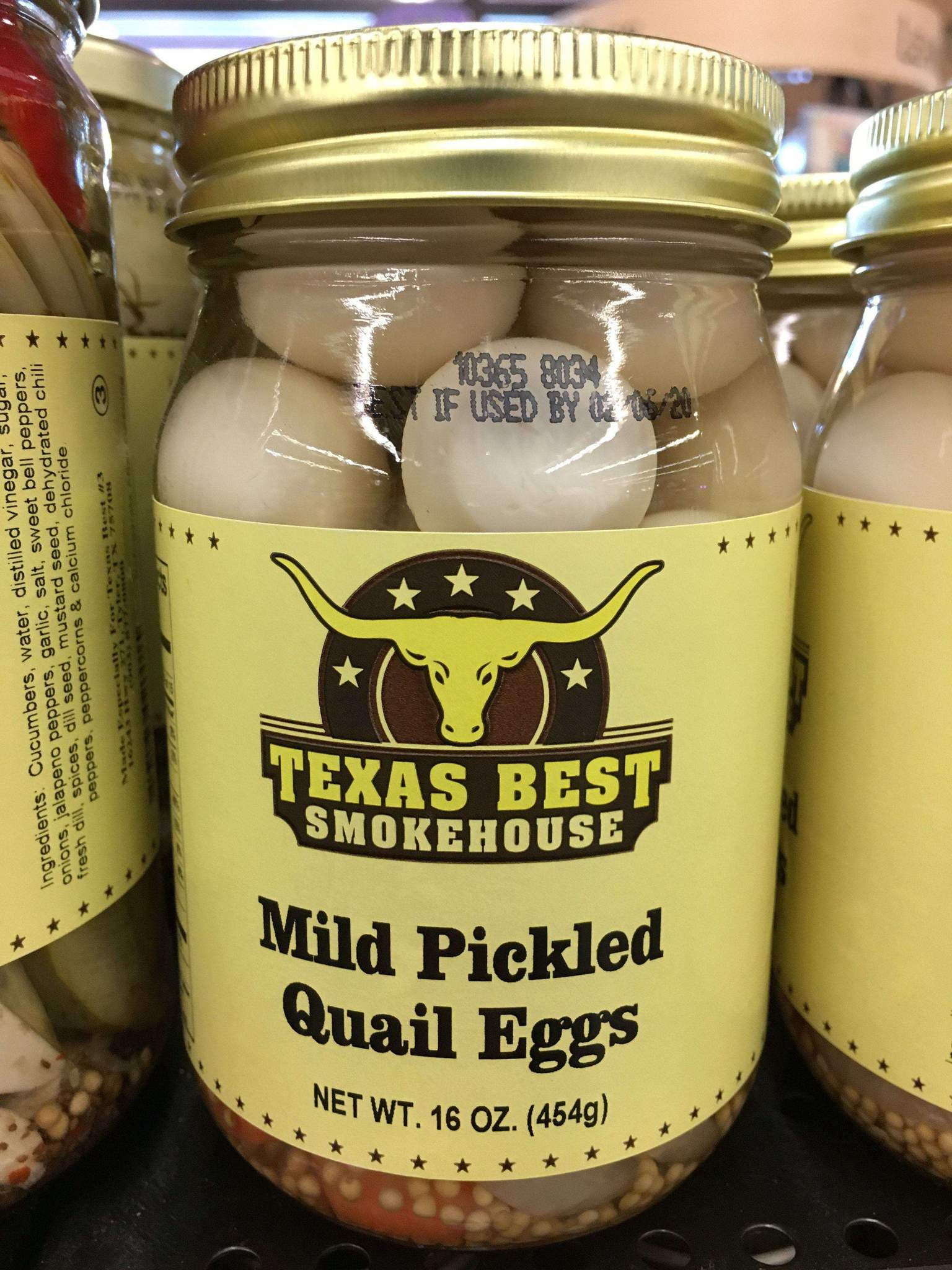 Pickled Quail Eggs
 Mild Pickled Quail Eggs 16oz – TexasBestShop