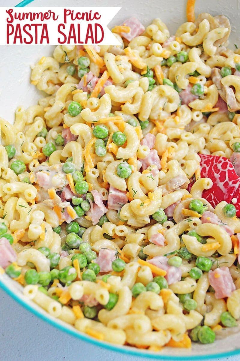 Picnic Pasta Salad
 Summer Picnic Pasta Salad Recipe Scattered Thoughts of a
