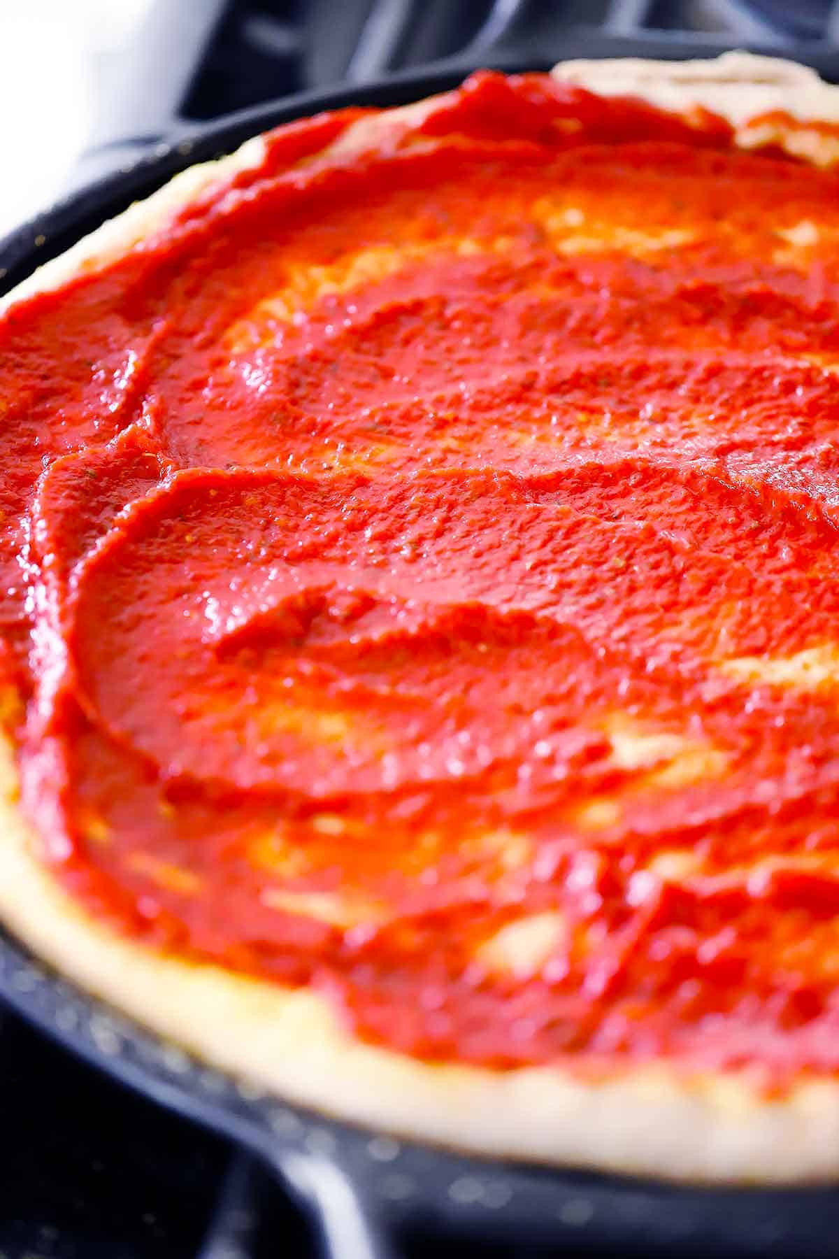 Pizza Sauce Tomato Paste
 simple pizza sauce with tomato paste