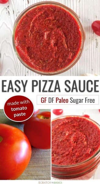 Pizza Sauce Tomato Paste
 How To Easily Make Pizza Sauce With Tomato Paste Scratch