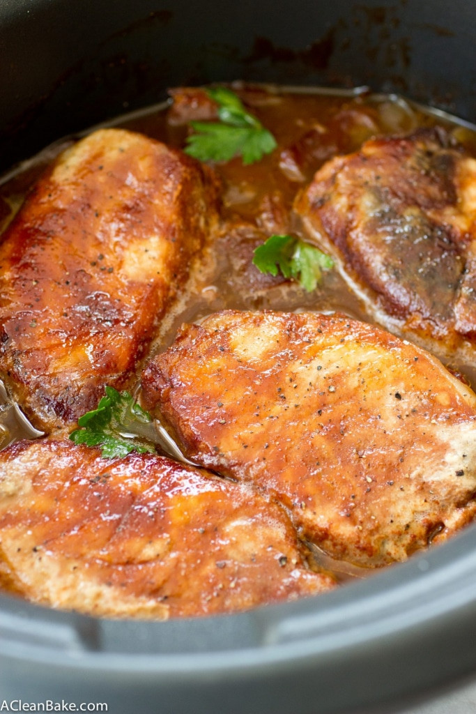 Pork Chop Dinner Recipes
 Crockpot Pork Chops with Apples and ions Gluten Free