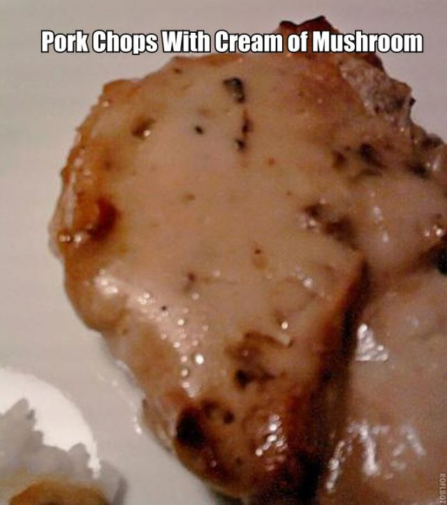 Pork Chops In Cream Of Mushroom Soup
 Pork Chops With Cream Mushroom Soup