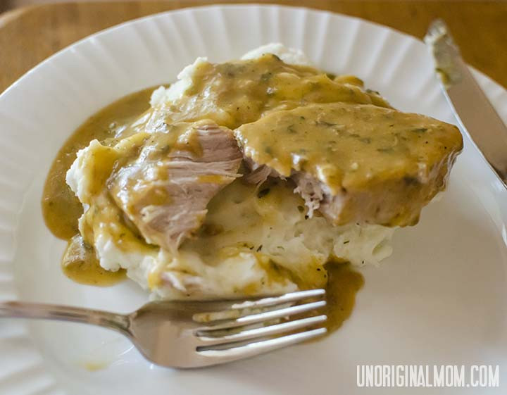Pork Chops In Crock Pot With Cream Of Mushroom Soup
 Crock Pot Ranch Pork Chops unOriginal Mom