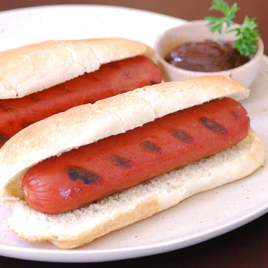 Pork Hot Dogs
 Wagyu Beef Hot Dogs Skinless 6 Inch