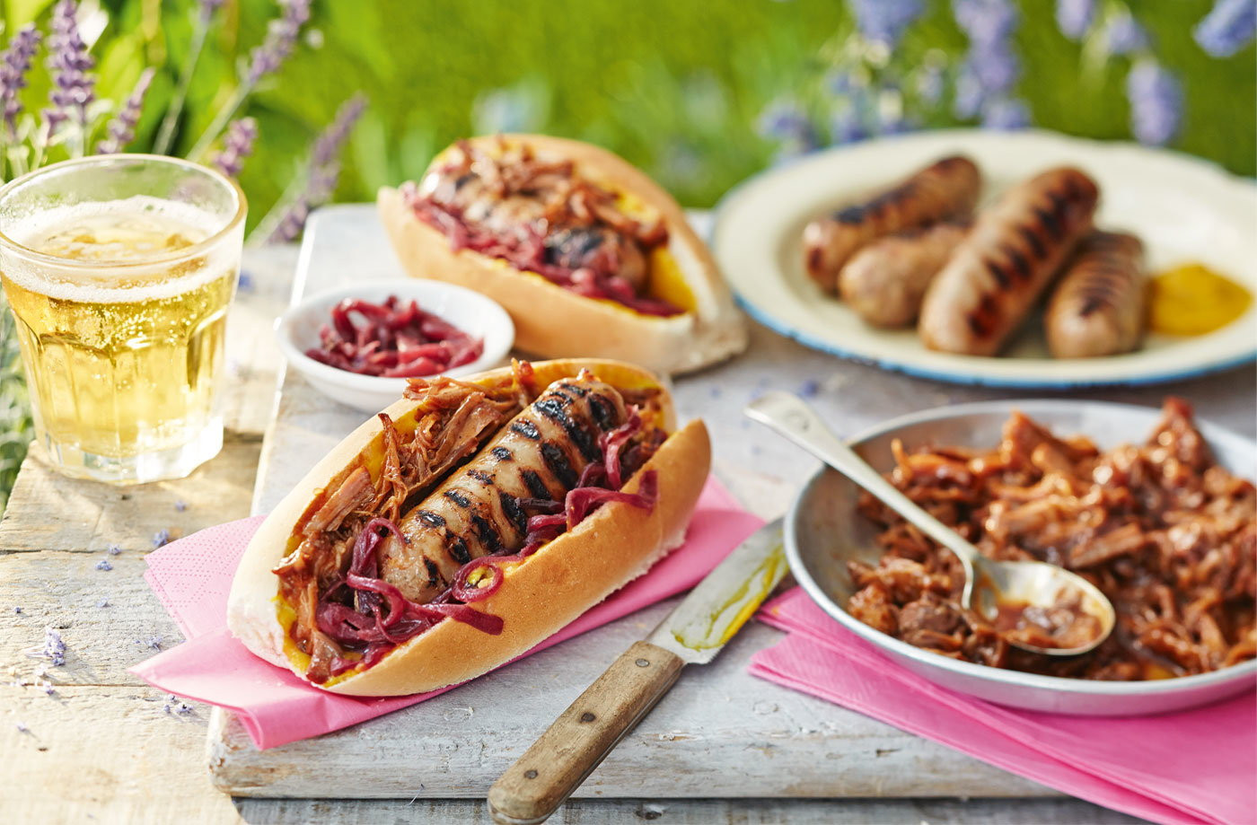 Pork Hot Dogs
 Hot Dogs with Pulled Pork Recipe Sausage Recipes