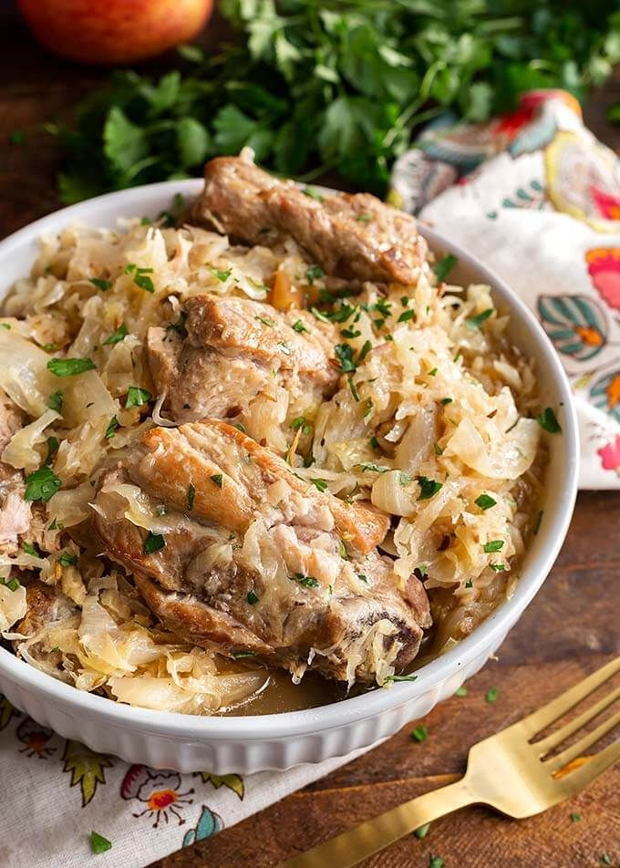 Pork Loin And Sauerkraut In Slow Cooker
 95 Fall Slow Cooker Recipes for your chilly Fall Evenings