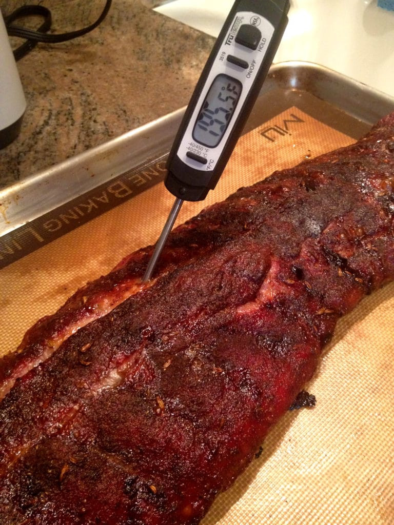 Pork Ribs Cooking Temperature
 Smoked Dry Rub Pork Ribs keviniscooking