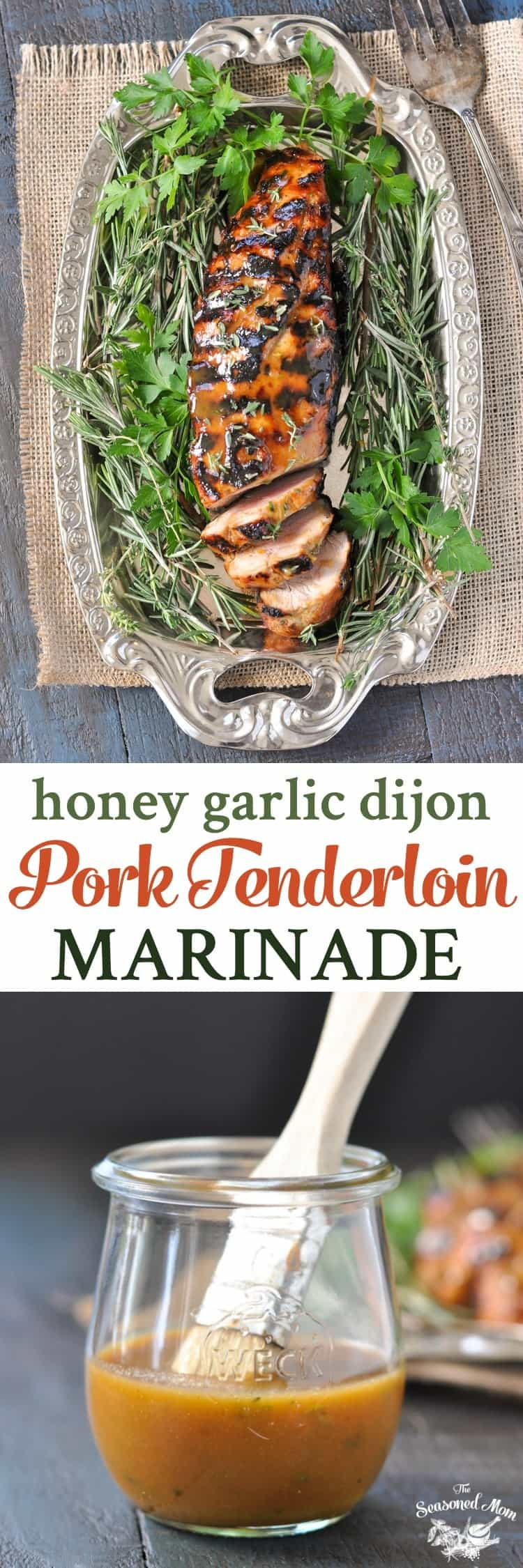 Pork Tenderloin Dinner Ideas
 Honey Garlic Dijon Pork Tenderloin Marinade The Seasoned Mom