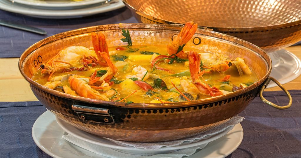 Portuguese Fish Stew
 Cataplana Portuguese Fish Stew Dinner Parties and More
