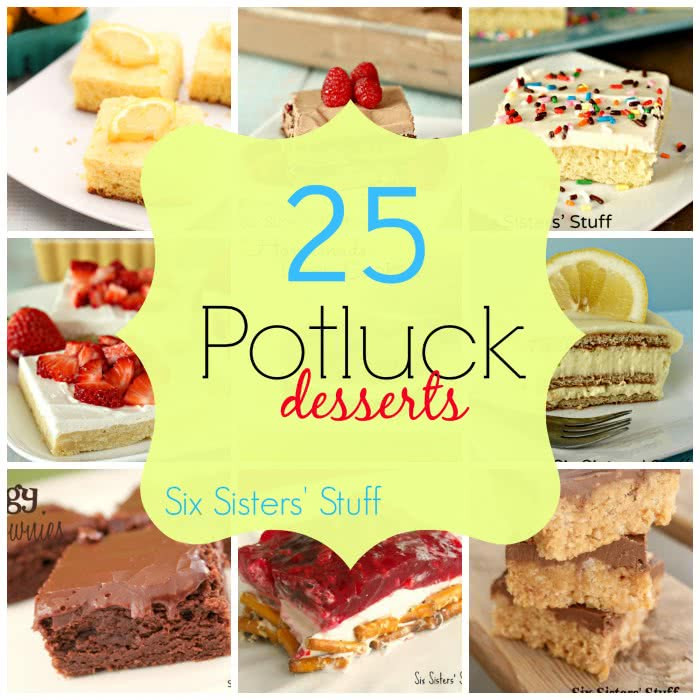 Potluck Dessert Recipes
 25 Potluck Desserts