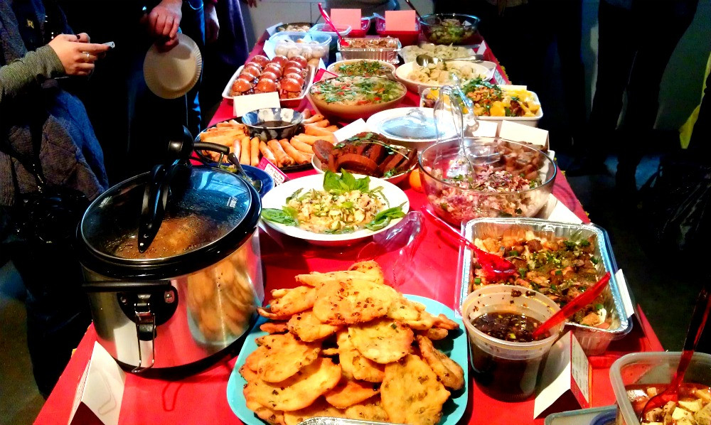 Potluck Dinner Ideas
 Chinese New Year Potluck — Three Many Cooks