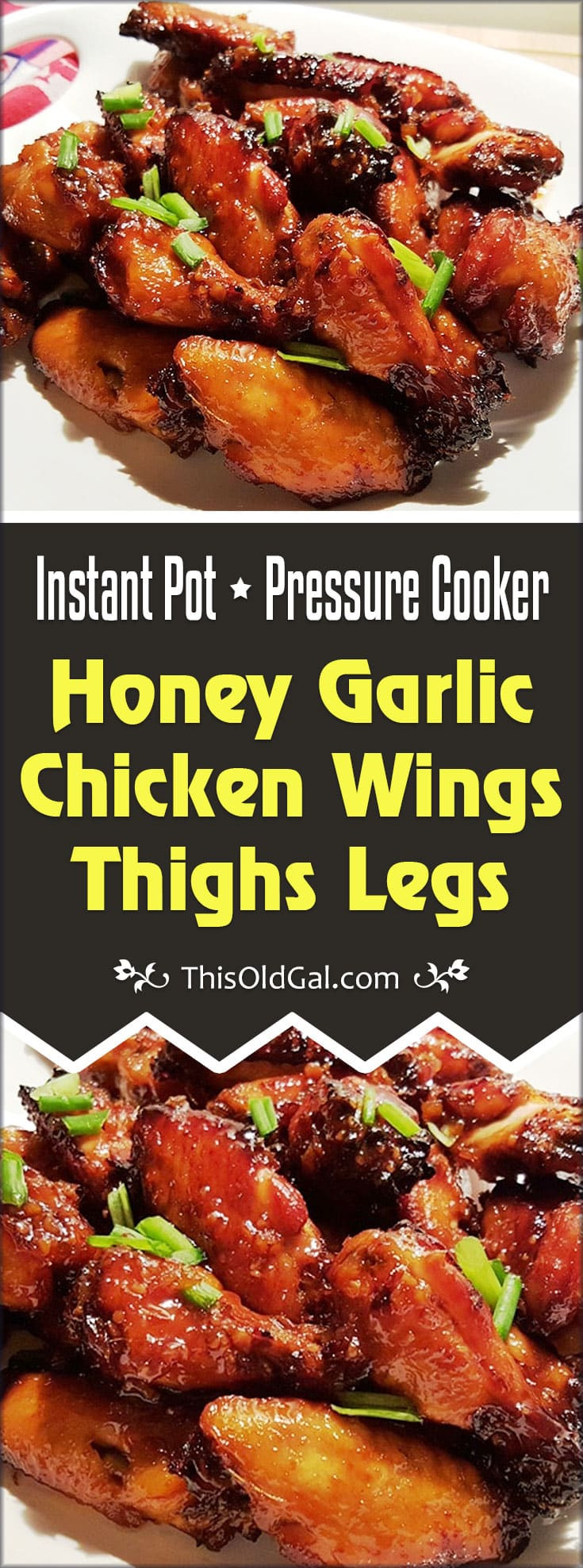Pressure Cooker Frozen Chicken Thighs
 Pressure Cooker Honey Garlic Chicken Wings Thighs Legs