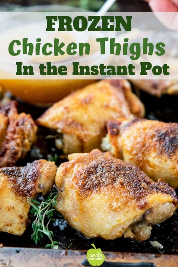 Pressure Cooker Frozen Chicken Thighs
 Instant Pot Frozen Chicken Thighs
