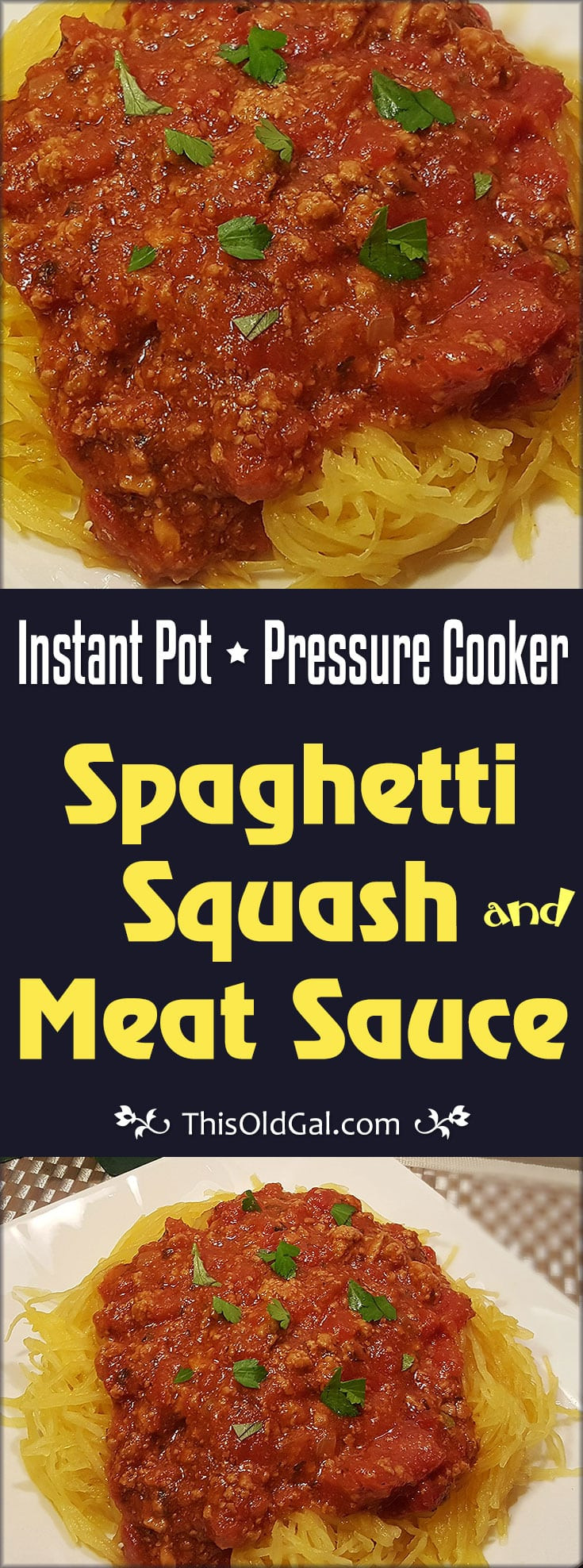 Pressure Cooker Spaghetti And Meat Sauce
 Instant Pot Pressure Cooker Spaghetti Squash and Meat