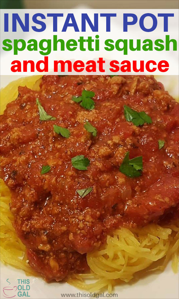 Pressure Cooker Spaghetti And Meat Sauce
 Instant Pot Pressure Cooker Spaghetti Squash and Meat