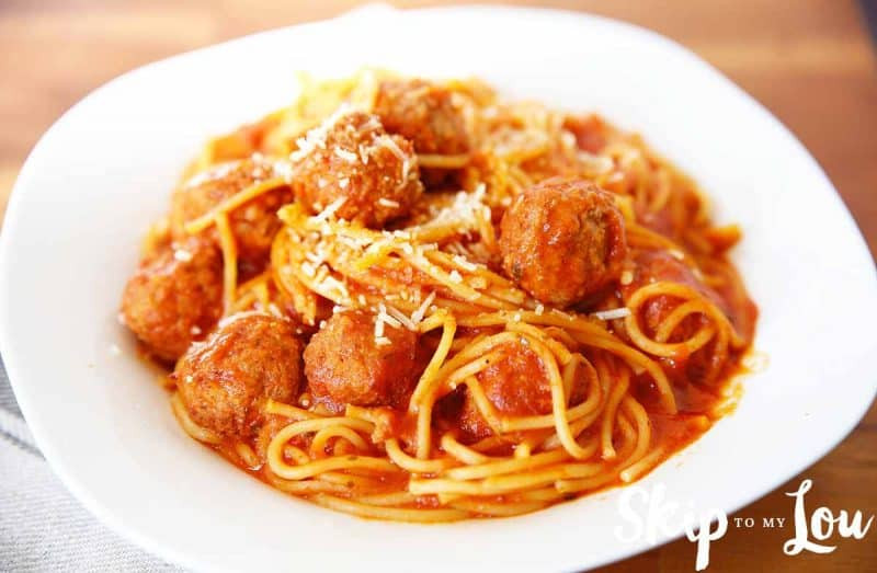 Pressure Cooker Spaghetti And Meat Sauce
 Easy Pressure Cooker Spaghetti and Meatballs Recipe