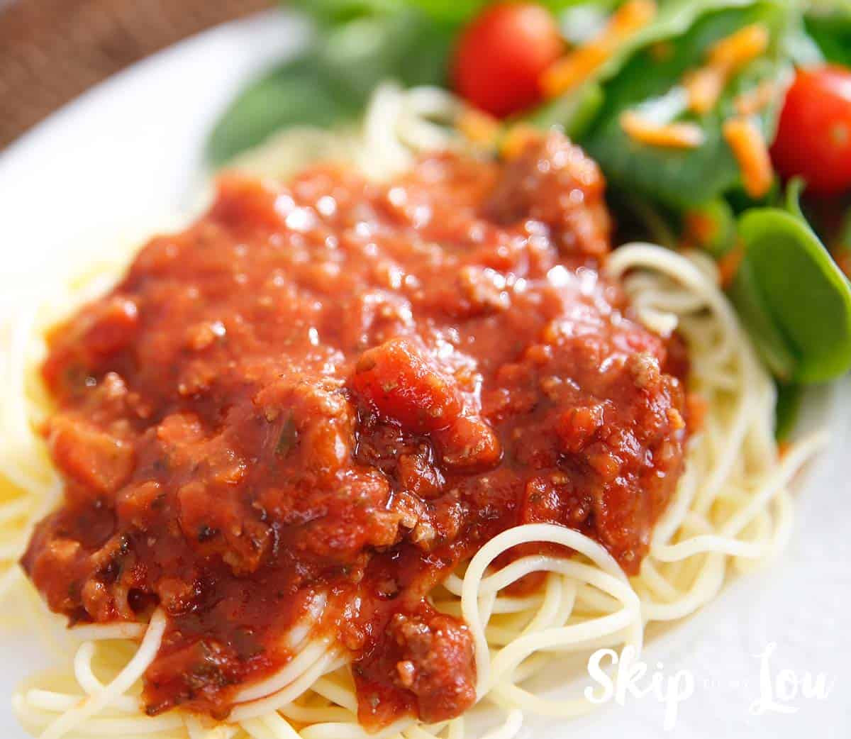 Pressure Cooker Spaghetti And Meat Sauce
 Instant Pot Pressure Cooker Spaghetti Sauce